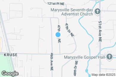 Map image of the property - 11736 47th Ave NE