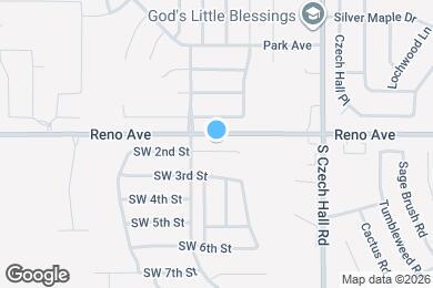 Map image of the property - 12321 SW 2nd St