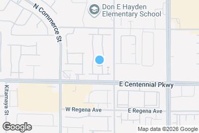 Map image of the property - 6441 N Butterfly Sky St