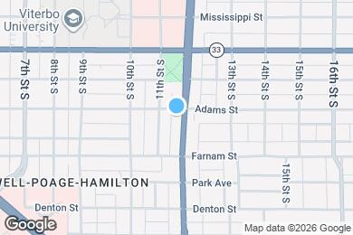 Map image of the property - 1206 West Ave S