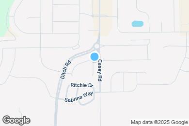Map image of the property - Casey Corner Townhomes