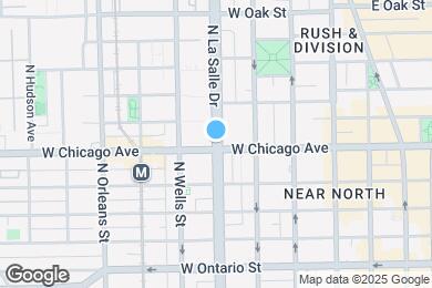 Map image of the property - 802 N LaSalle St