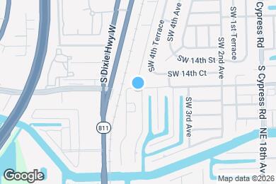 Map image of the property - 1501 SW 6th Ave