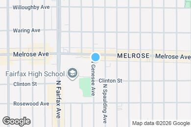 Map image of the property - 642 1/2 N Genesee Ave