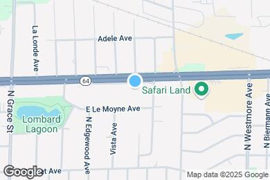 Map image of the property - 905 W North Ave