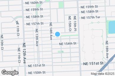 Map image of the property - 1441 NE 154th Ter