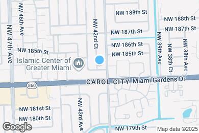 Map image of the property - 18401 NW 42nd Ct