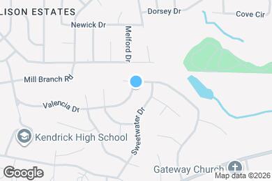 Map image of the property - 6230 Valencia Dr