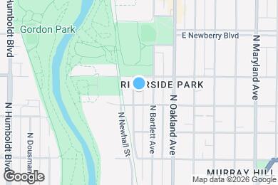 Map image of the property - 2622A N Newhall St