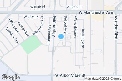 Map image of the property - 5844 W 88th St