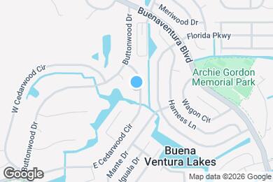 Map image of the property - 243 E Cedarwood Cir