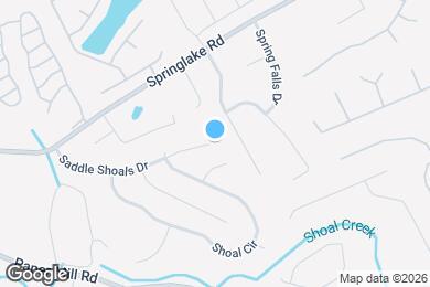 Map image of the property - 715 Saddle Shoals Dr