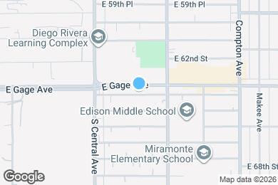 Map image of the property - 1205 E 64th St