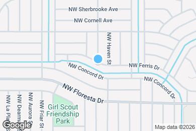 Map image of the property - 506 NW Ferris Dr