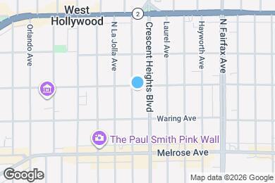 Map image of the property - 848 N Kilkea Dr