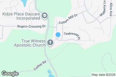 Map image of the property - 1562 Cutters Mill Dr