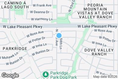 Map image of the property - 20734 N 94th Ln