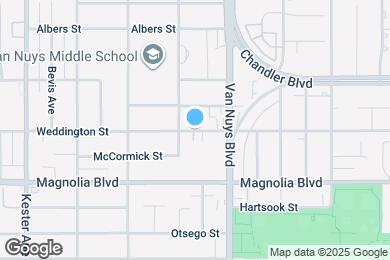 Map image of the property - 14541 Weddington St