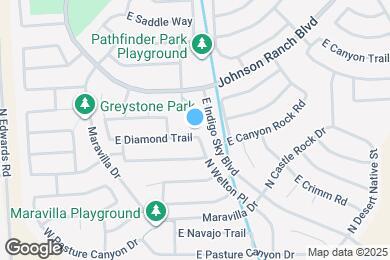 Map image of the property - 488 E Diamond Trail