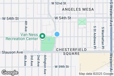 Map image of the property - 5700 S Van Ness Ave