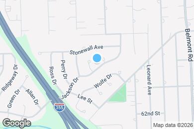 Map image of the property - 2516 Jackson Dr
