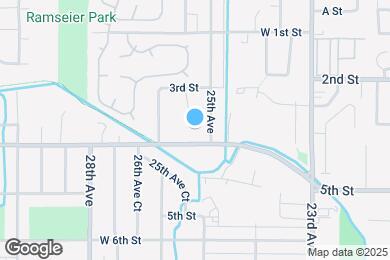 Map image of the property - 338 25th Avenue Ct