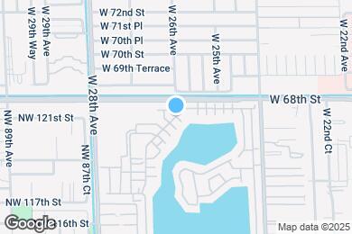 Map image of the property - 2570 W 67th Pl