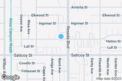 Map image of the property - 7651 Reseda Blvd