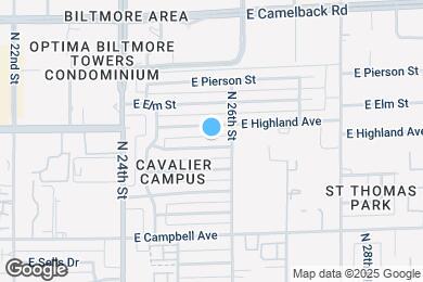 Map image of the property - 2528 E Coolidge St