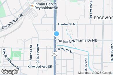 Map image of the property - 11 Moreland Avenue Northeast