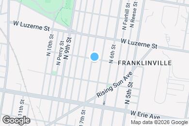 Map image of the property - 3857 N 7th St