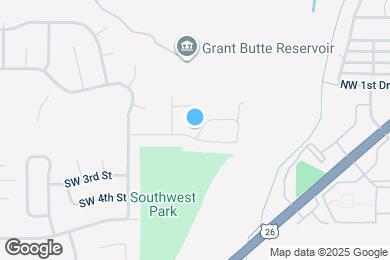 Map image of the property - 3437 SW 2nd St