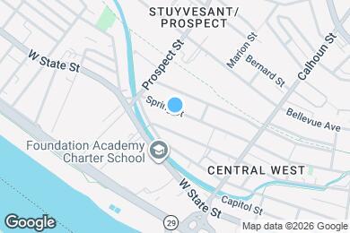 Map image of the property - 307 Spring St