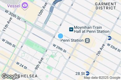 Map image of the property - 349 W 30th St