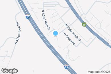 Map image of the property - 793 W Mesa Verde Dr