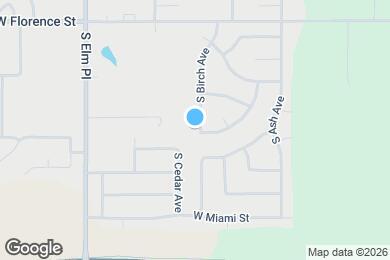 Map image of the property - 5024 S Birch Ave