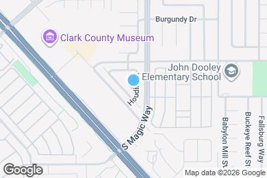 Map image of the property - 2045 Houdini St
