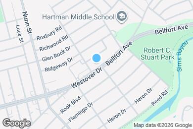 Map image of the property - 7065 Bellfort Ave