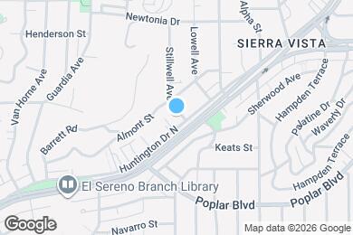 Map image of the property - 5391 Huntington Dr