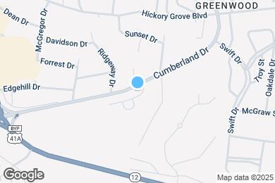 Map image of the property - 1003 Orchard Hills Dr