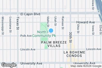 Map image of the property - Le Parc | The Newest Community in North Park is Here Now