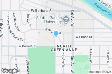 Map image of the property - 3036 5th Ave W