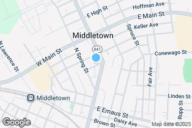 Map image of the property - 25 Girard Ave