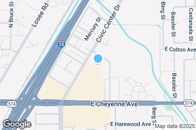 Map image of the property - 3300 Civic Center Dr