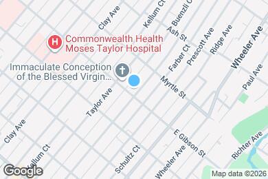 Map image of the property - 807 N Irving Ave