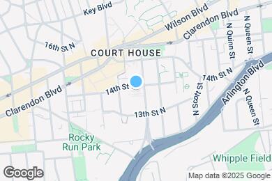 Map image of the property - 1276 N Wayne St