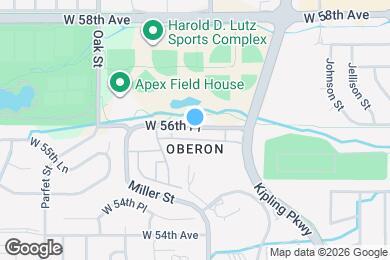 Map image of the property - 10149 W 55th Dr