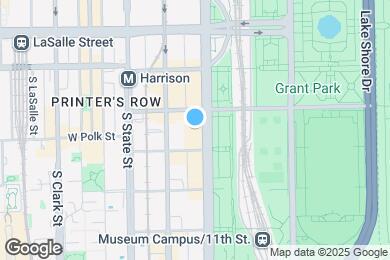 Map image of the property - 720 S Michigan Ave