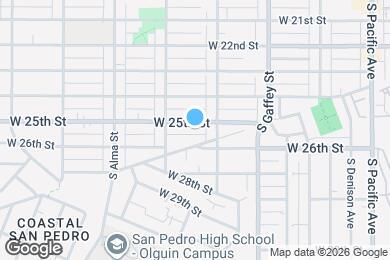 Map image of the property - 841 W 25th St