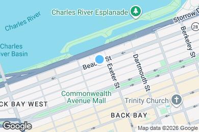 Map image of the property - 315 Beacon St